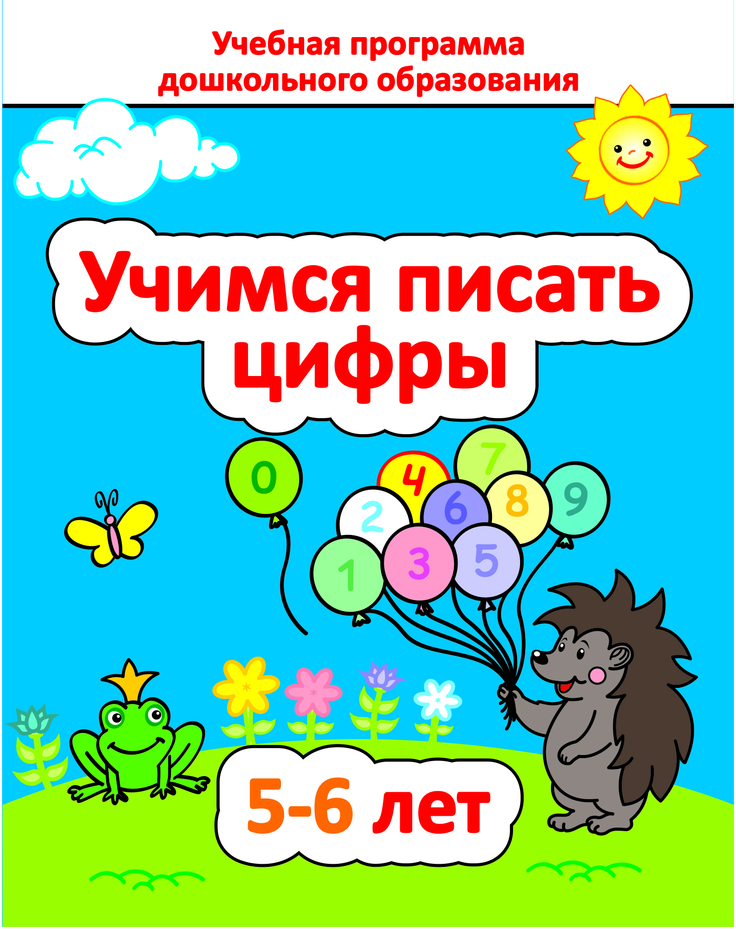 ДО.Учимся писать цифры 5-6 лет                                             